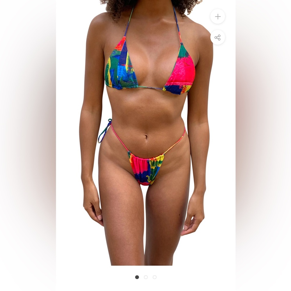 Elicit bikini top and bottom